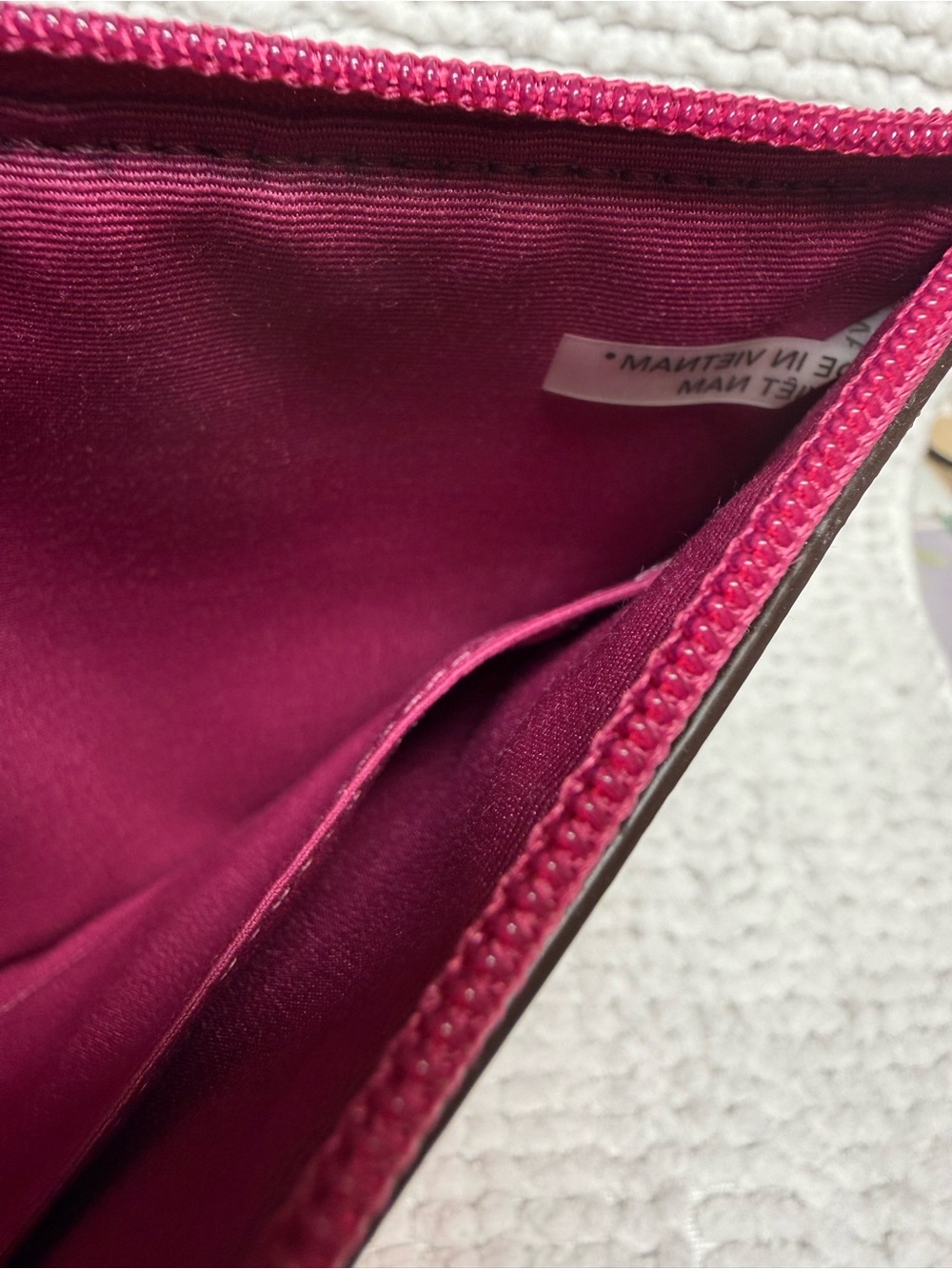 Coach Peyton Dream C Bordeaux Pink Tech iPad Tablet Case Clutch F67516 - Picture 5 of 13